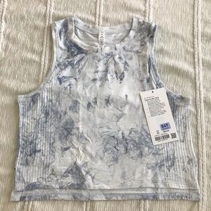 EUC Lululemon Train to Be Tank (white/luna) XS